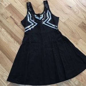 Express skater dress